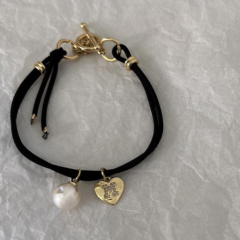 Women's Simple Style Heart Shape Smiley Face Alloy Hair Tie