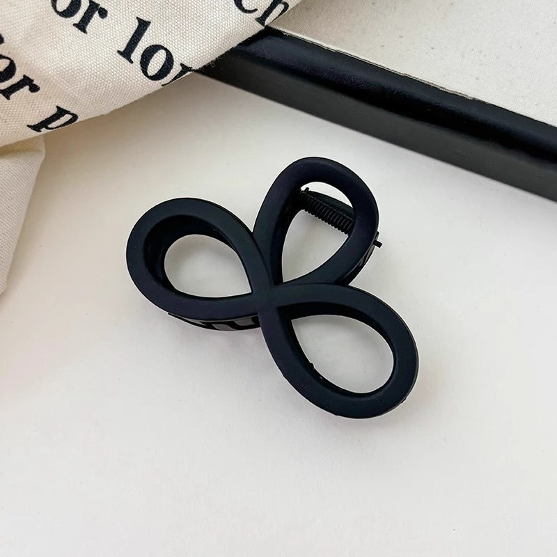 Cute love grab clip girl 2025 new popular high-end disc hair shark clip hairpin hair card headdress