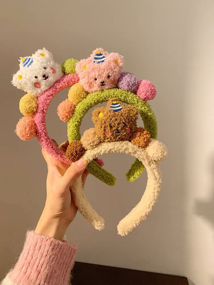 Women's Cute Sweet Bear Hair Band