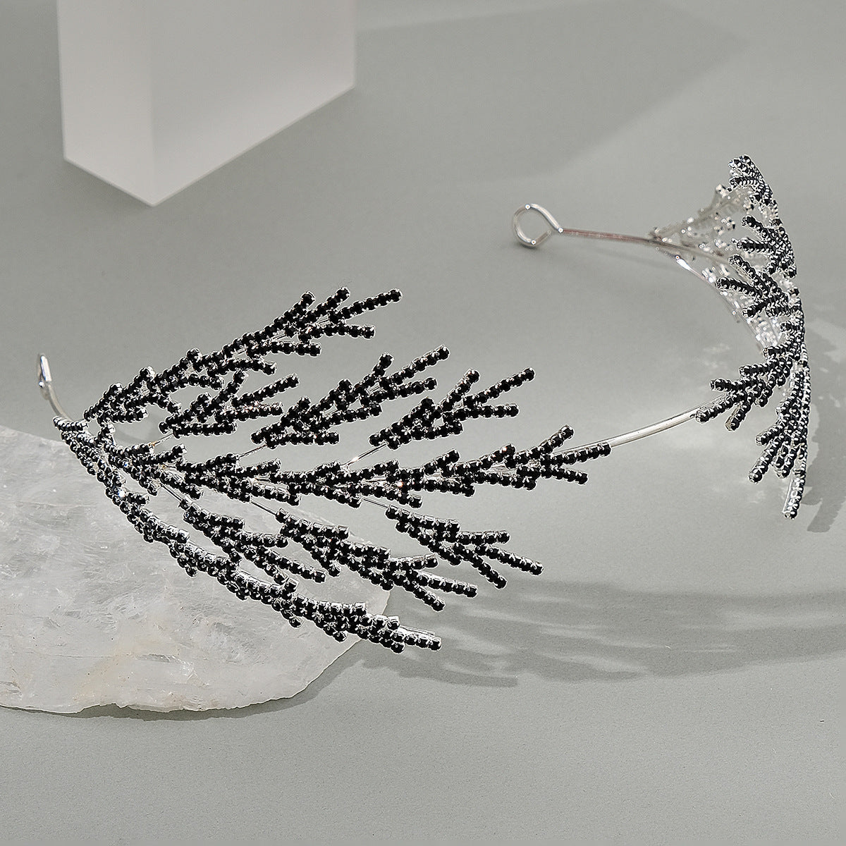 Women's Exaggerated Shiny Geometric Rhinestone Inlay Rhinestones Hair Band