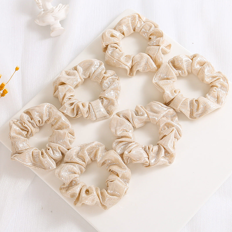 Women's Elegant Simple Style Solid Color Cloth Hair Tie