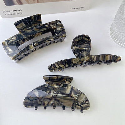 Simple Style Classic Style Color Block Acetic acid sheets Handmade Hair Clip 1 Piece