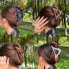 lady triangle arylic stoving varnish hair claws