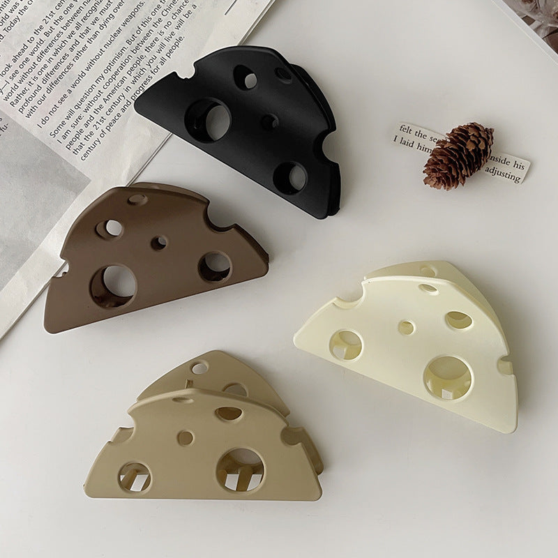 Women's Cute Cheese Plastic Hair Claws