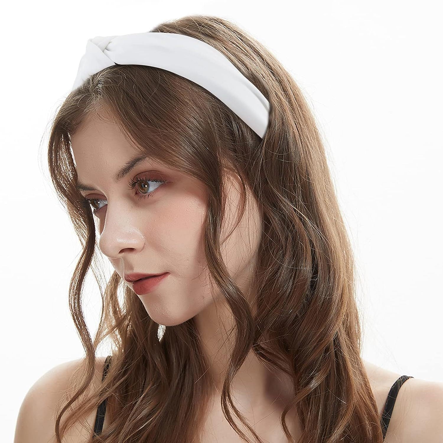 Women's Simple Style Solid Color Cloth Hair Band