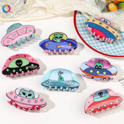 Women's Cute Cartoon Arylic Hair Claws