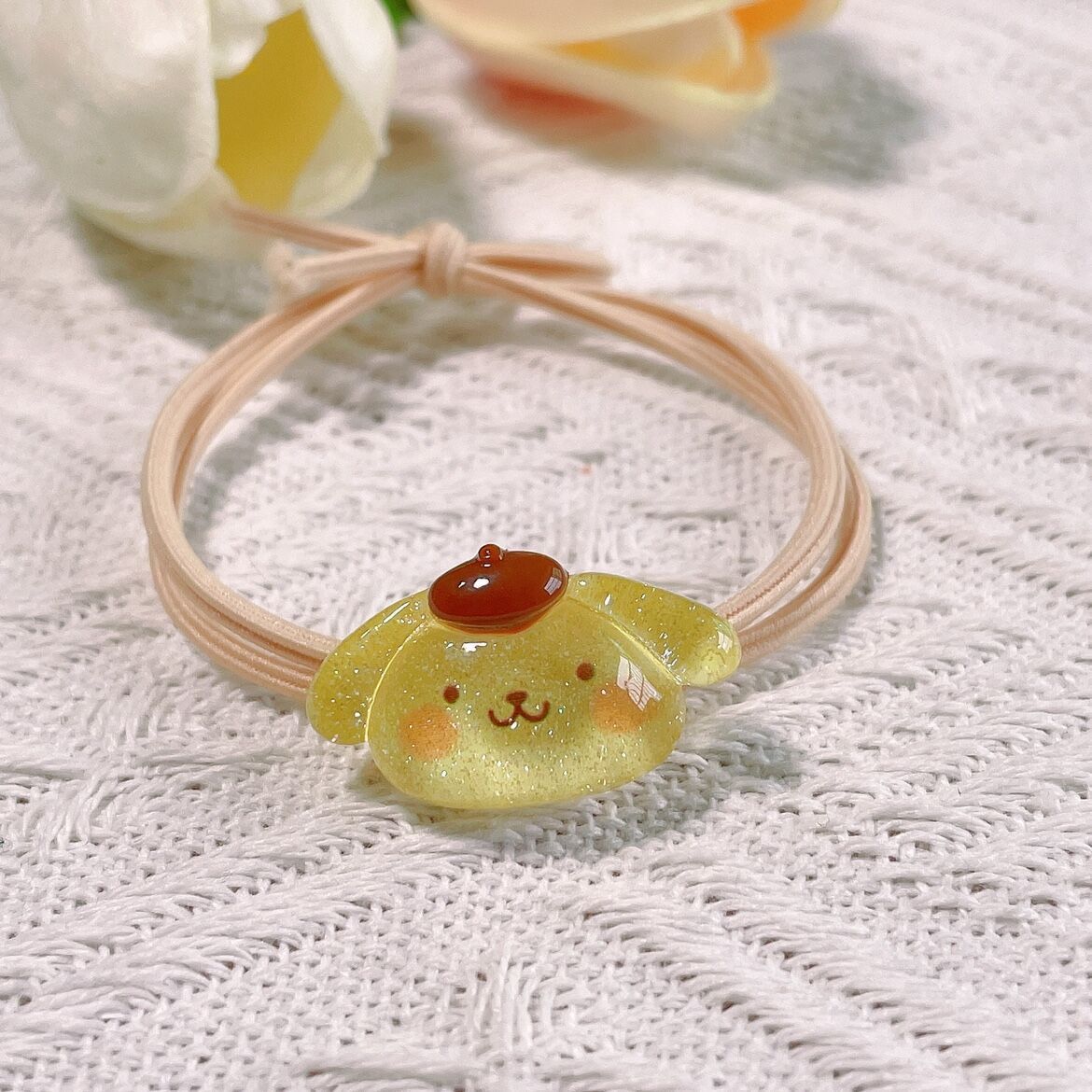 Women's Sweet Cartoon rubber band Hair Tie