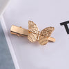 fashion moon butterfly metal handmade inlay artificial pearls artificial diamond hair clip 1 piece