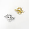 Women's Simple Style Classic Style Solid Color Alloy Criss Cross Tassel Plating Hair Clip