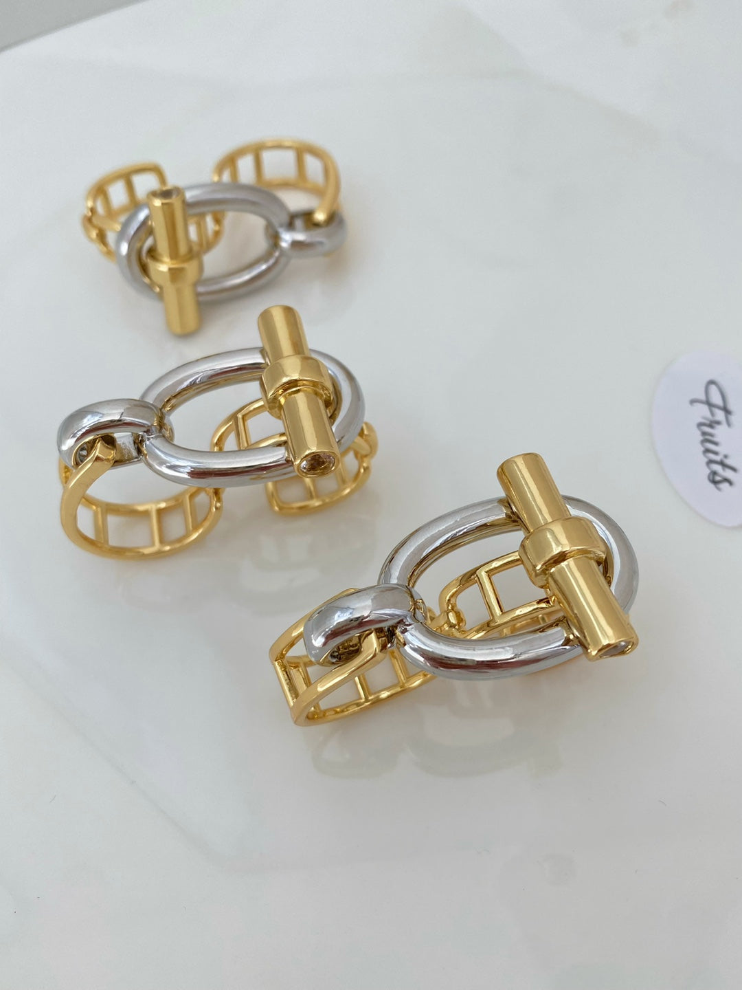 Jewelry Vintage Style Classic Style Geometric Copper Mixed Metal Rings Bracelets