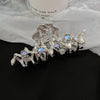 women's simple style irregular alloy hair claws