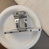 Women's Simple Style Geometric Metal Plating Hair Claws