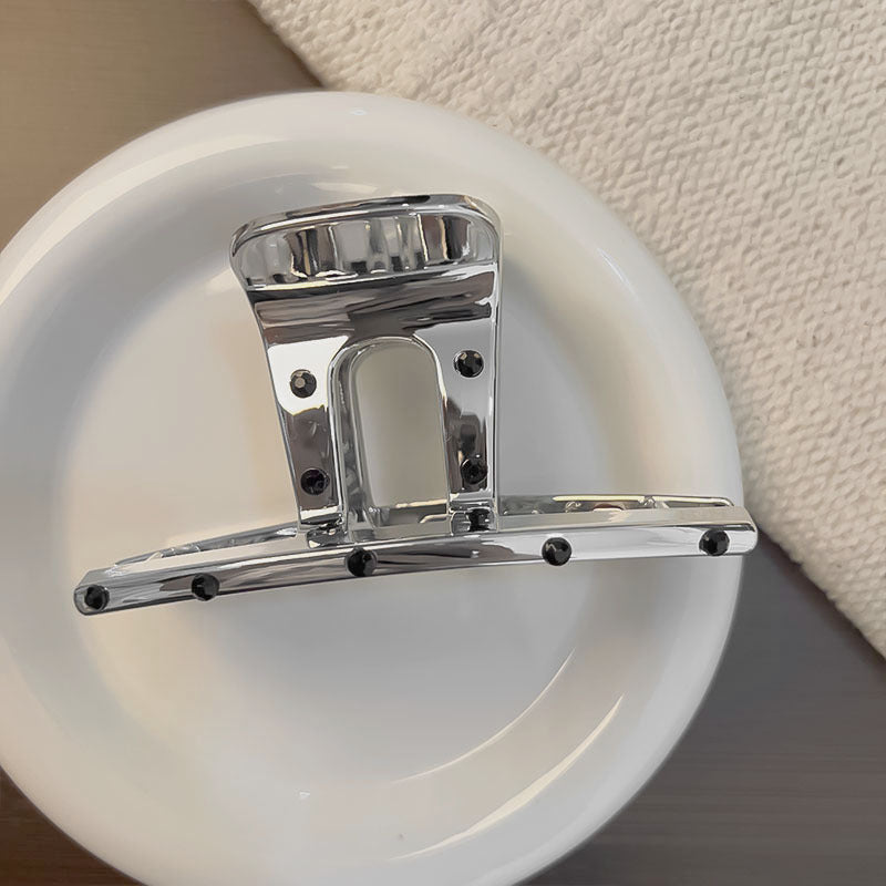 Women's Simple Style Geometric Metal Plating Hair Claws