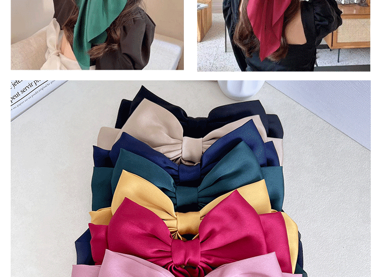Women's Simple Style Classic Style Bow Knot Hair Tie
