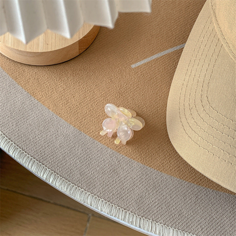 Women's Sweet Simple Style Flower Acetic acid sheets Hair Claws