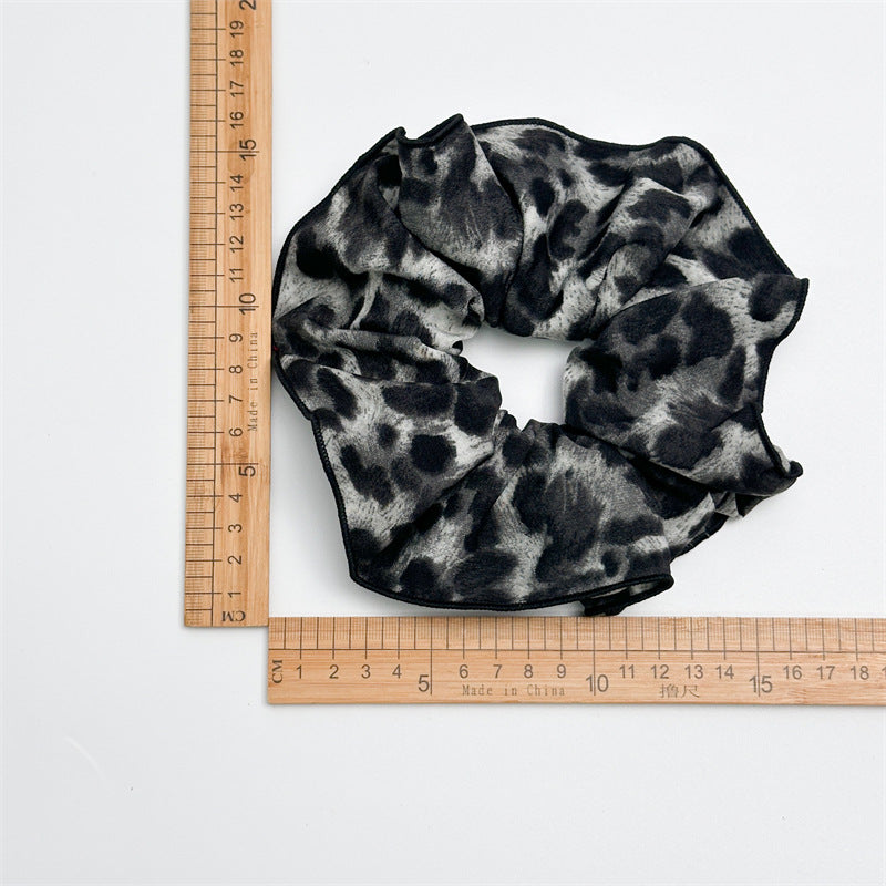 Women's Retro Leopard Cloth Hair Tie