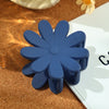 Women's Simple Style Daisy Plastic Spray Paint Hair Claws