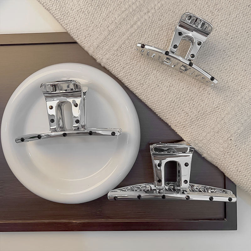 Women's Simple Style Geometric Metal Plating Hair Claws