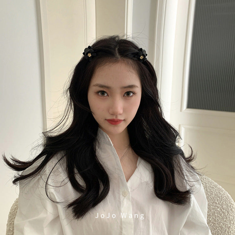 Women's Sweet Simple Style Flower Bow Knot Plastic Hair Claws