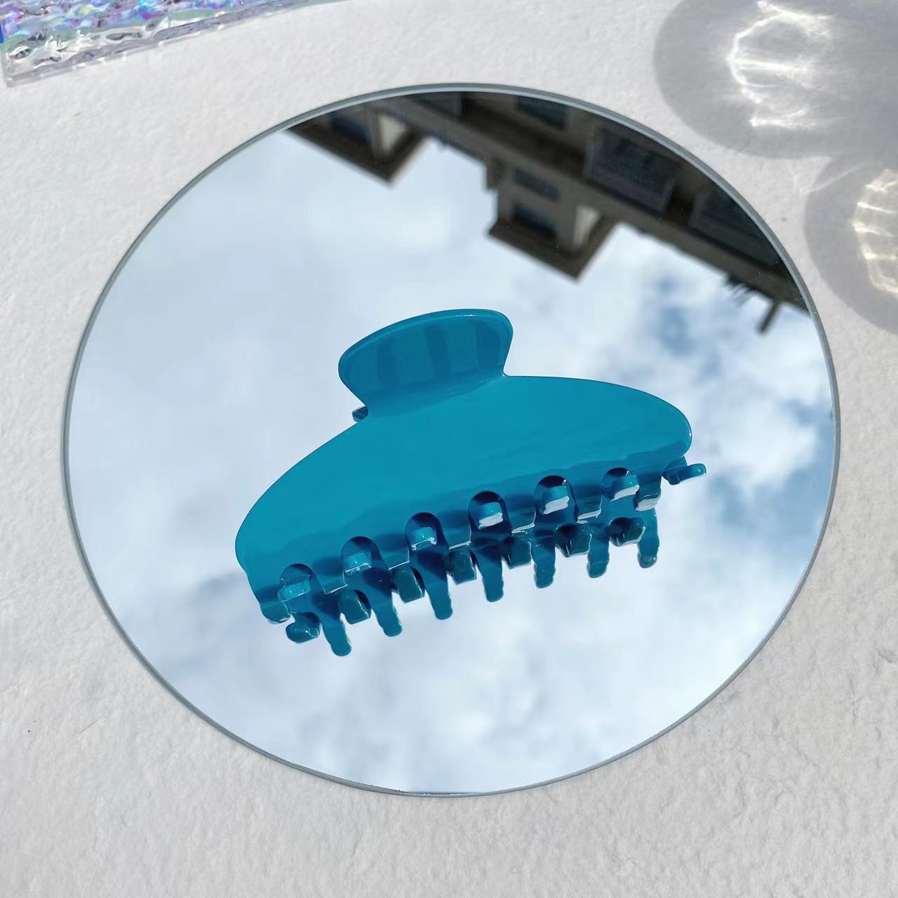 Women's Basic Simple Style Solid Color Acetic acid sheets Hair Claws