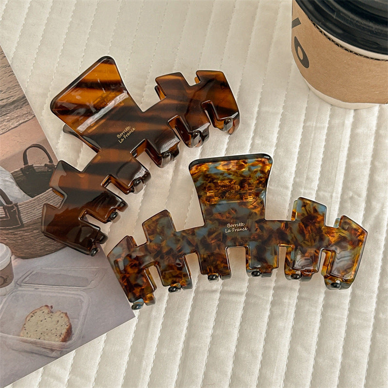 Women's Simple Style Classic Style Color Block Acetic acid sheets Hair Claws