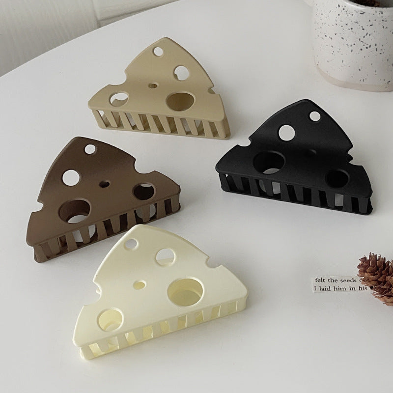 Women's Cute Cheese Plastic Hair Claws