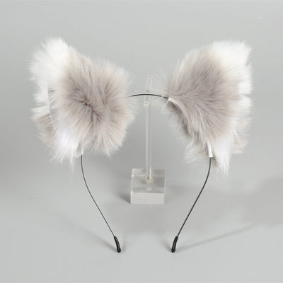 Women's Cute Ear Plush Handmade Hair Band