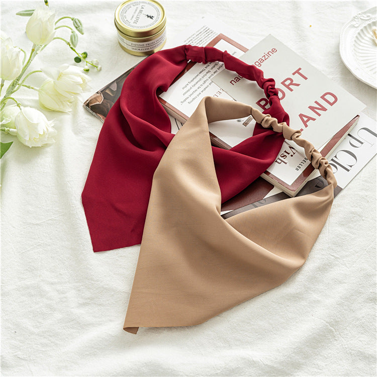 simple style geometric cloth hair band 1 piece