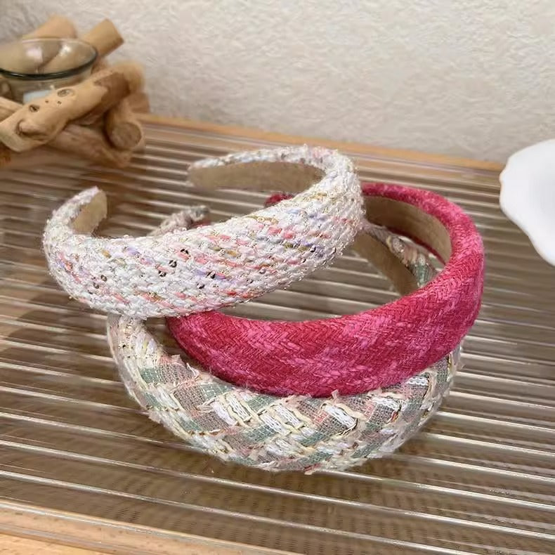 Women's Elegant Color Block Cloth Hair Band