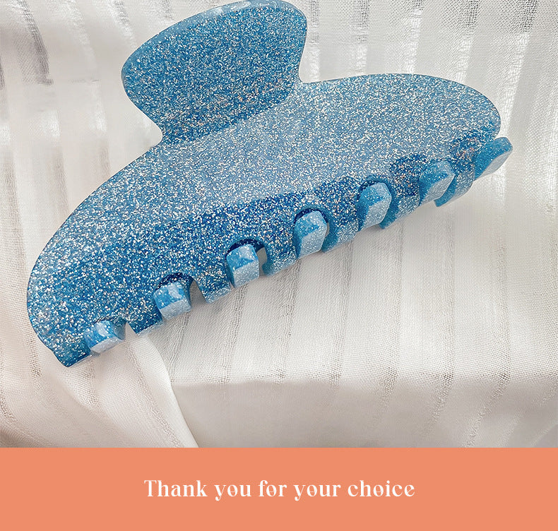 Women's Sweet Solid Color Arylic Hair Claws