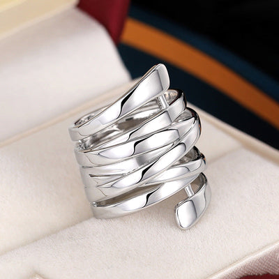 Copper Plating Geometric Rings