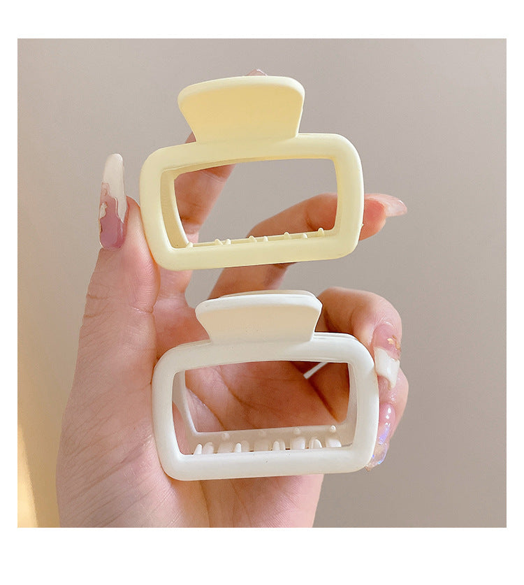 women's simple style geometric arylic hair claws