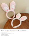 Women's Sweet Bunny Ears Cloth Hair Band