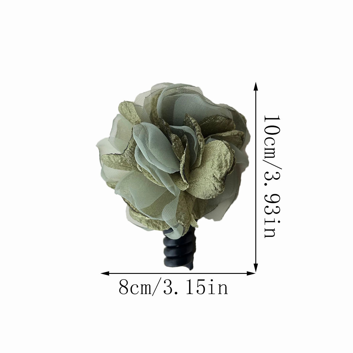 Women's Sweet Simple Style Flower Plastic Cloth Hair Tie