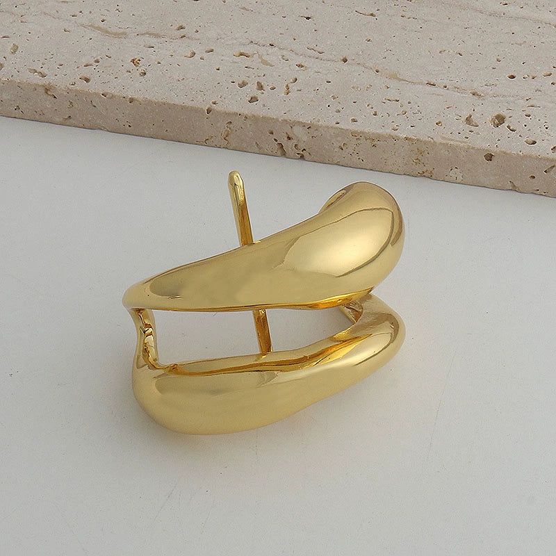 Women's Simple Style Classic Style Solid Color Alloy Polishing Hair Clip