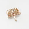 Women's Simple Style Solid Color Alloy Plating Hair Clip