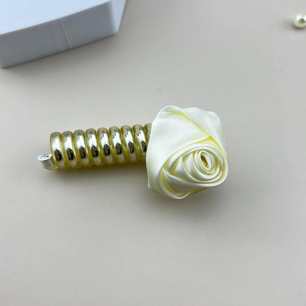 Women's Elegant Simple Style Rose Plastic Hair Tie