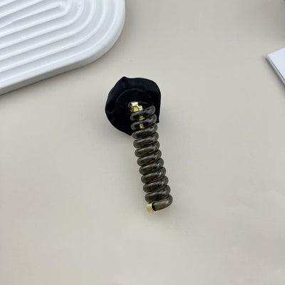 Women's Elegant Simple Style Rose Plastic Hair Tie