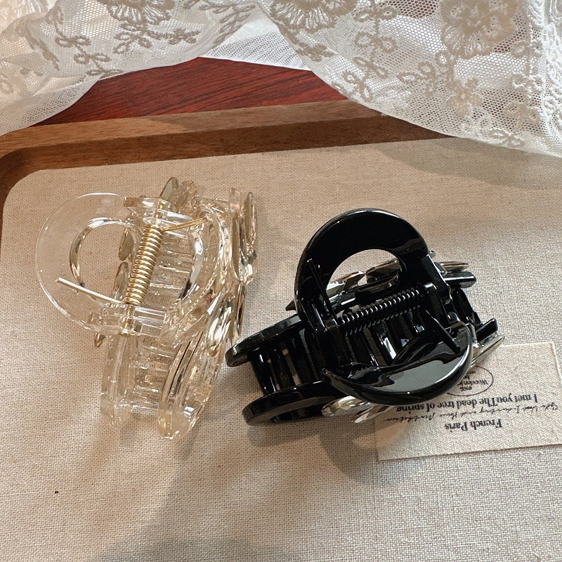 Women's Sweet Simple Style Bow Knot Rhinestone Hair Claws