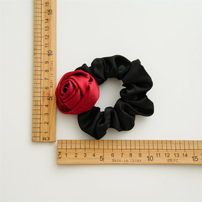 Women's Elegant Flower Cloth Hair Tie