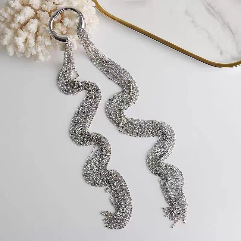 Women's Simple Style Tassel Alloy Tassel Plating Hair Band