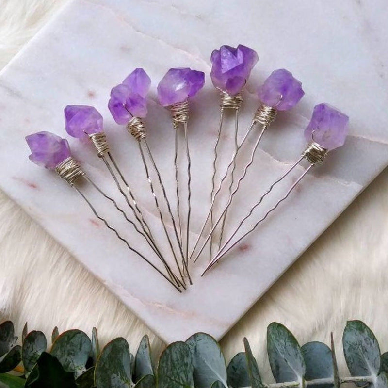Women's Simple Style Classic Style Geometric Crystal Hairpin