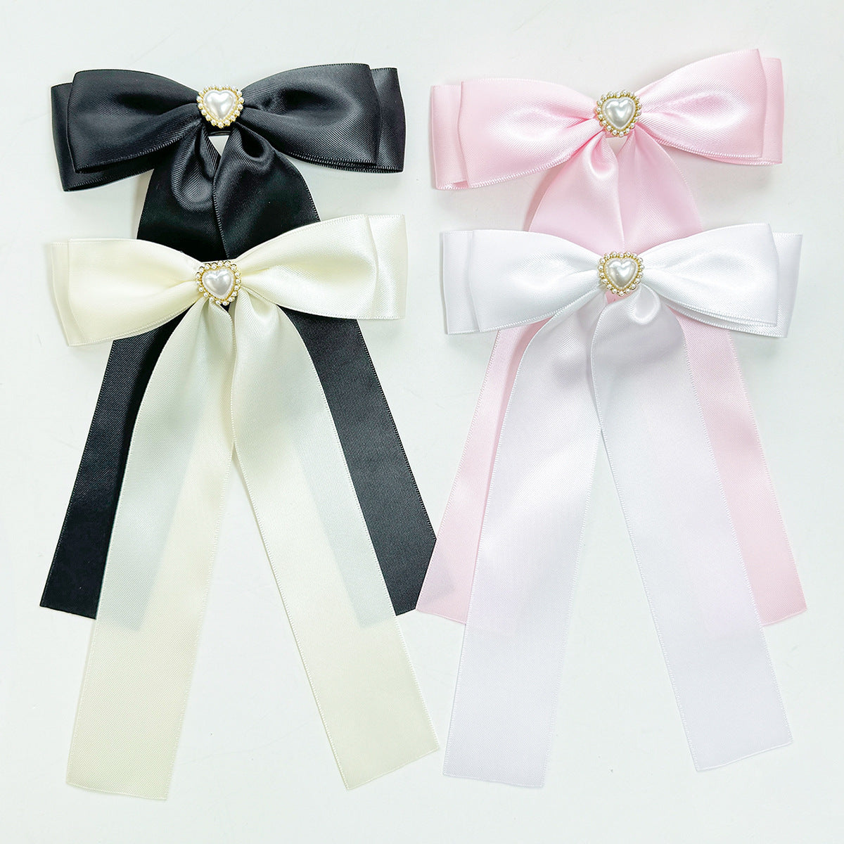 Women's Sweet Bow Knot Ribbon Hair Clip
