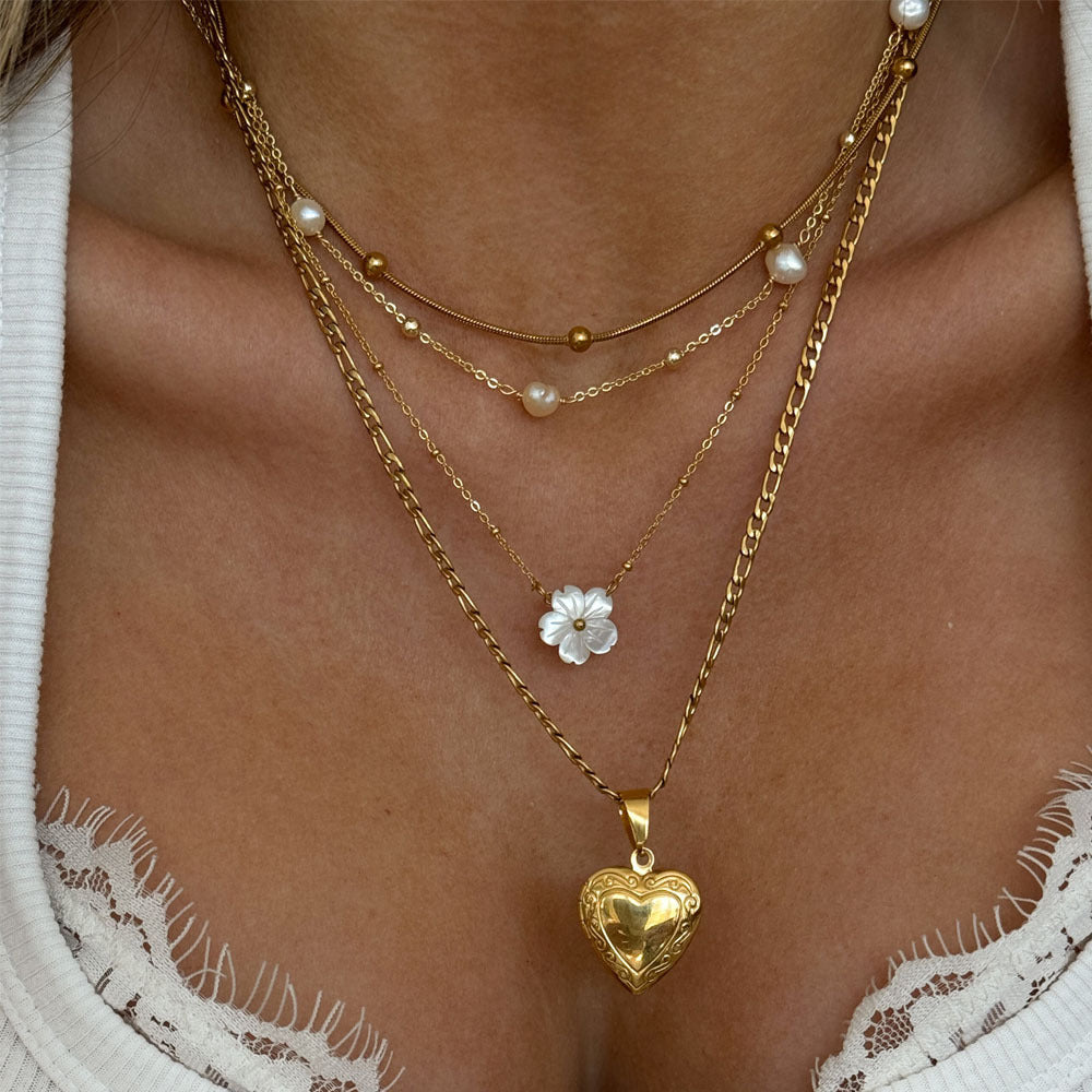 Jewelry Casual Lady Simple Style Geometric 316 Stainless Steel  Plating Necklace