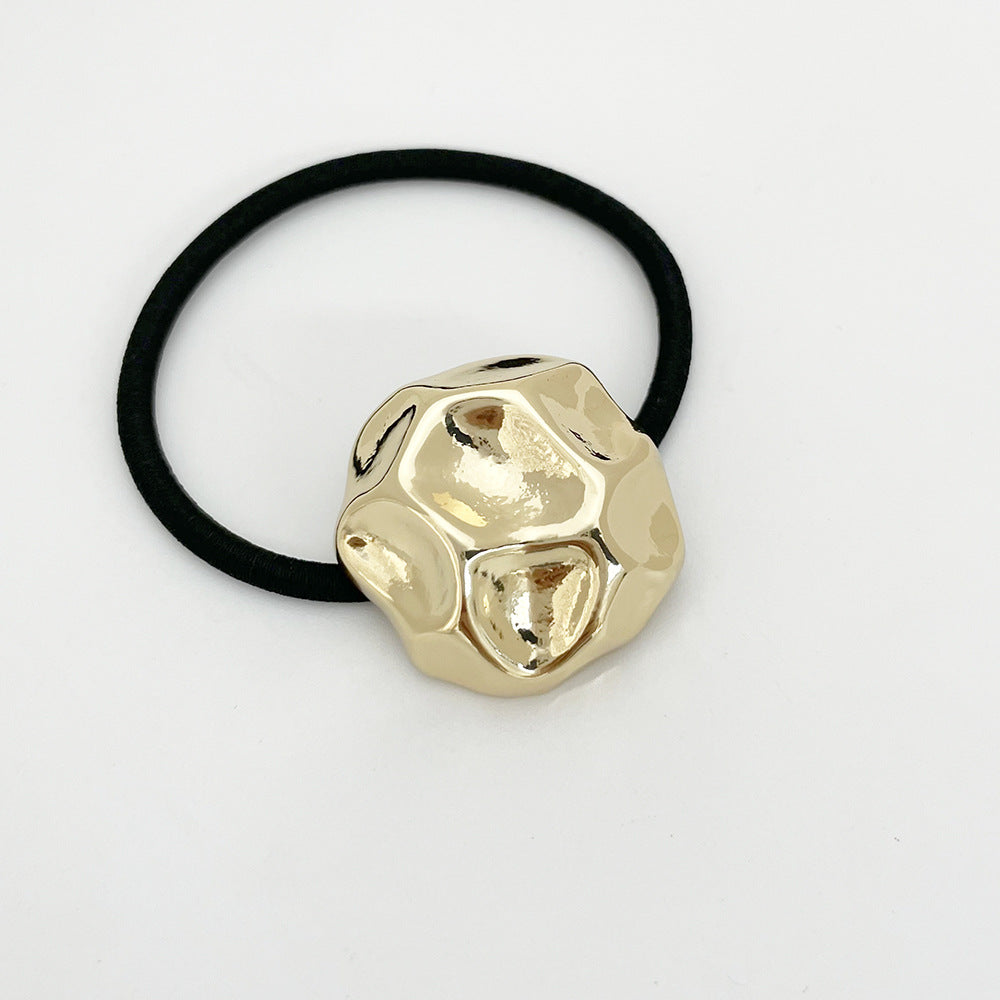 Women's Simple Style Solid Color Alloy Hair Tie