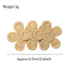 SUNFLOWER Embroidered Flower Children's Hair Accessories BB Clip Autumn and Winter Bang Clip Fabric Handmade Hair Clips 4204