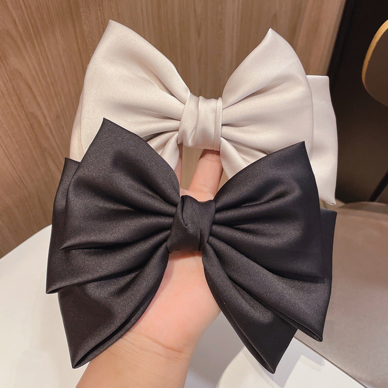 fashion bow knot cloth hair clip 1 piece