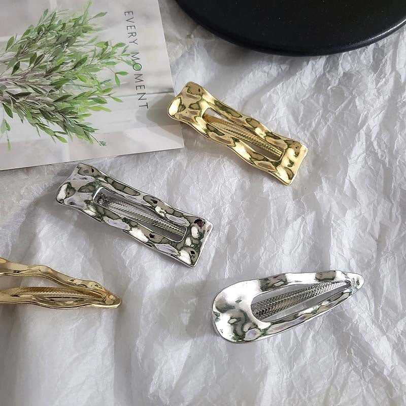 Women's Casual Simple Style Geometric Alloy Plating Hair Clip