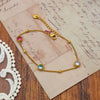IG Style Modern Style Geometric 304 Stainless Steel Zircon Bracelets In Bulk