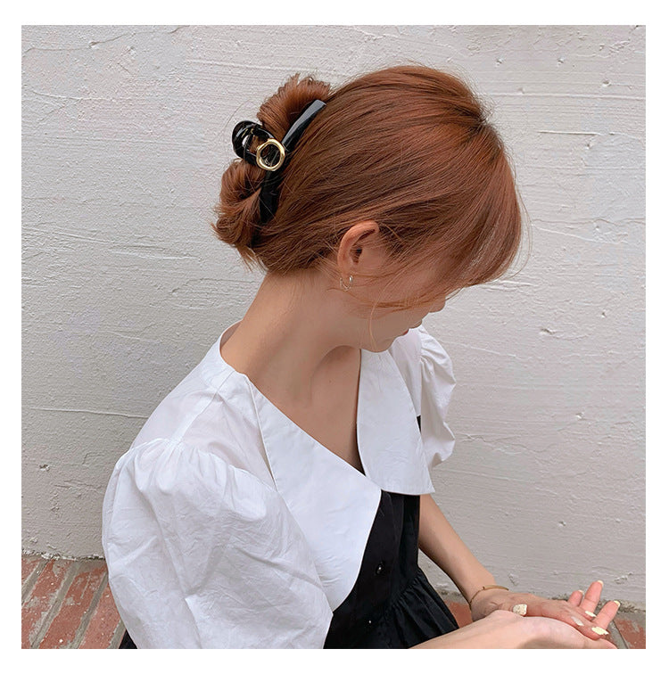 Women's IG Style Korean Style Geometric Plastic Hair Claws
